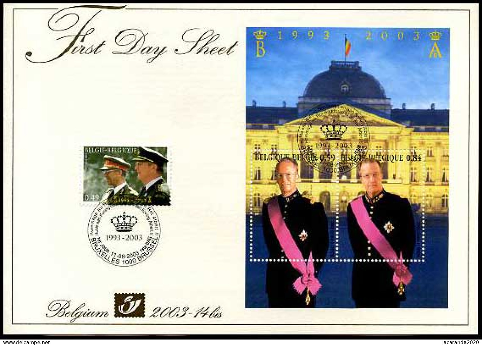 3201 + BL105 - FDS - Koningen Boudewijn En Albert II - 1999-2010