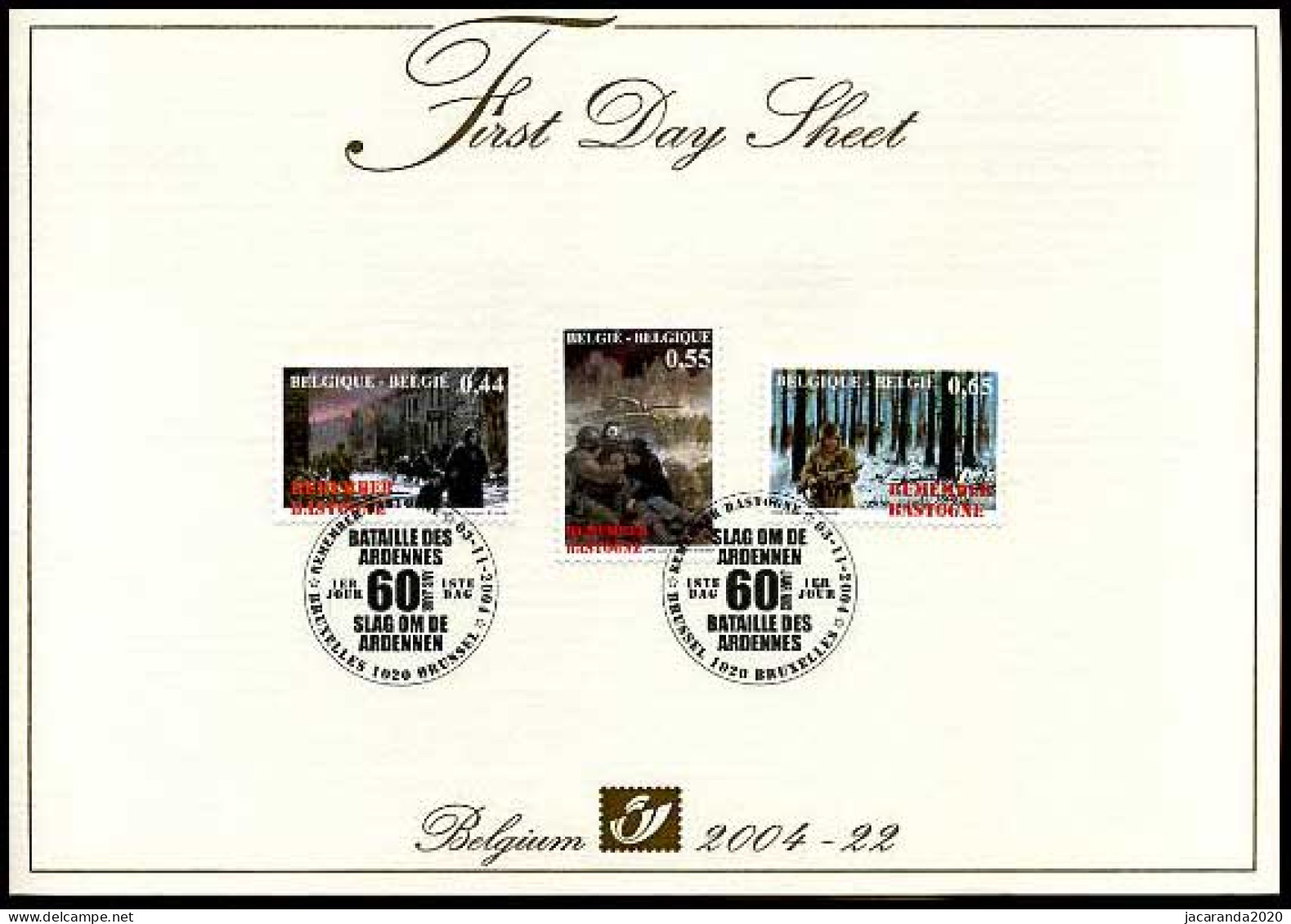 3329/31 - FDS - Remember Bastogne - 1999-2010