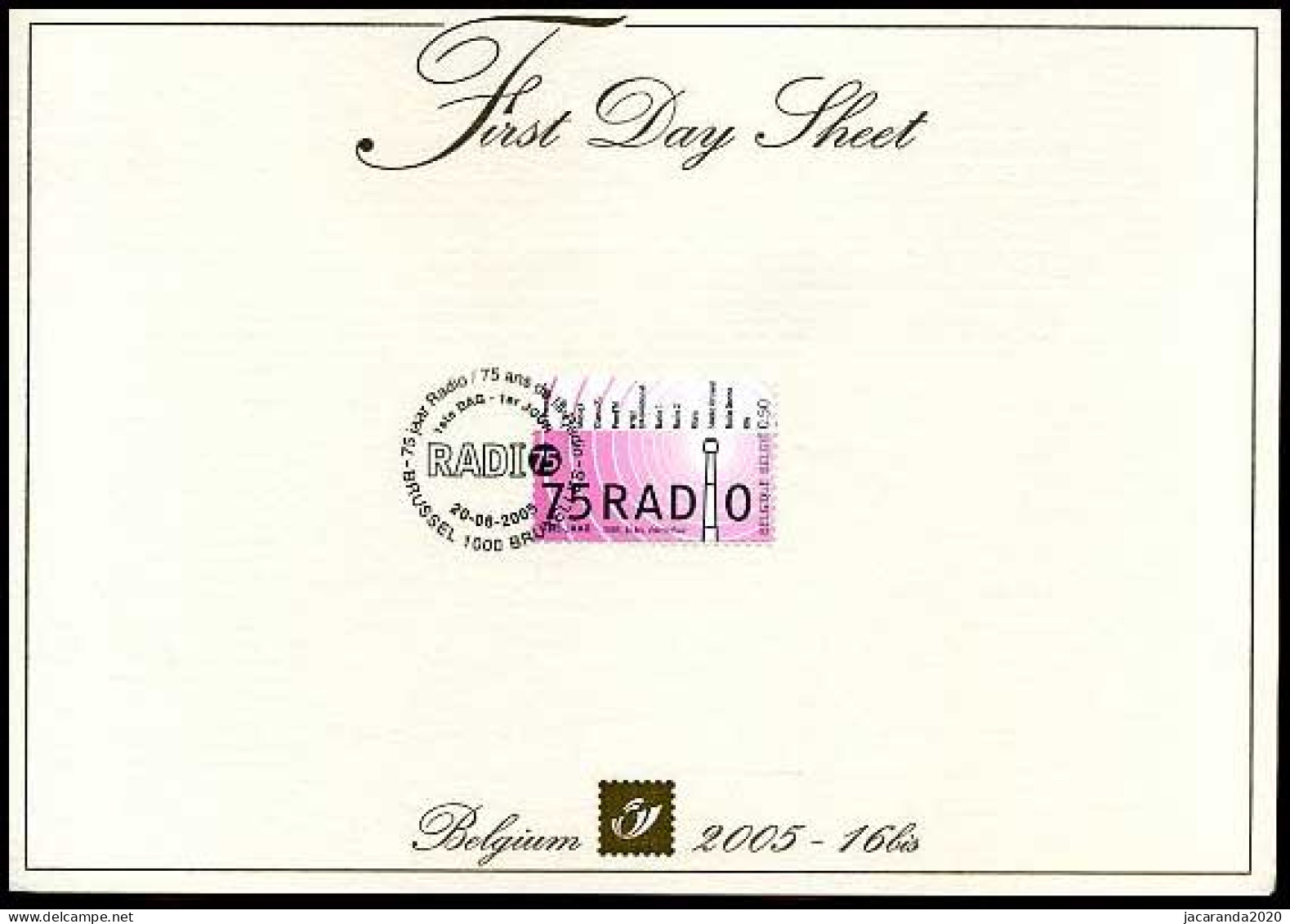 3415 - FDS - 75 Jaar Radio - 1999-2010