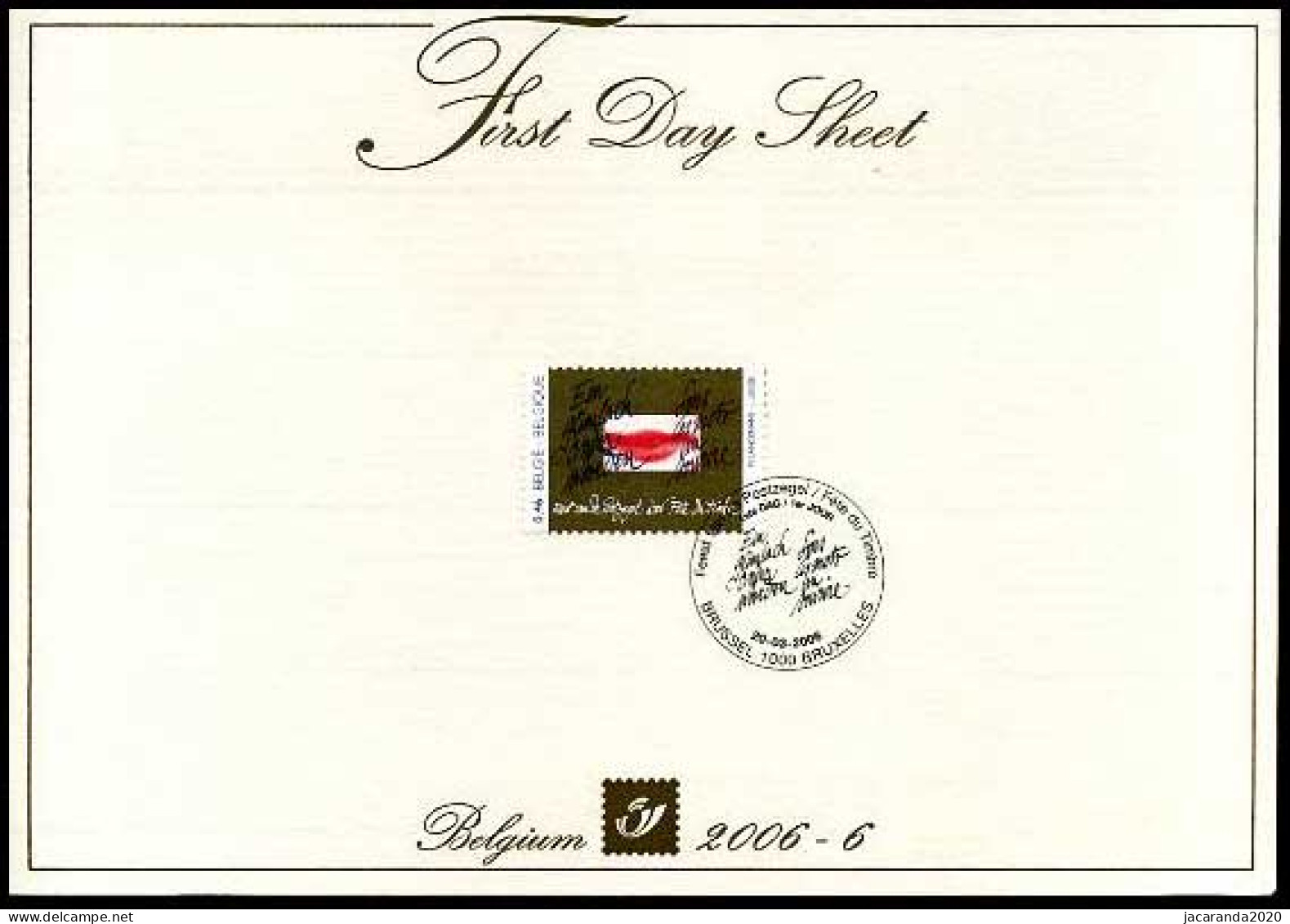 3498 - FDS - Feest Van De Postzegel - 1999-2010