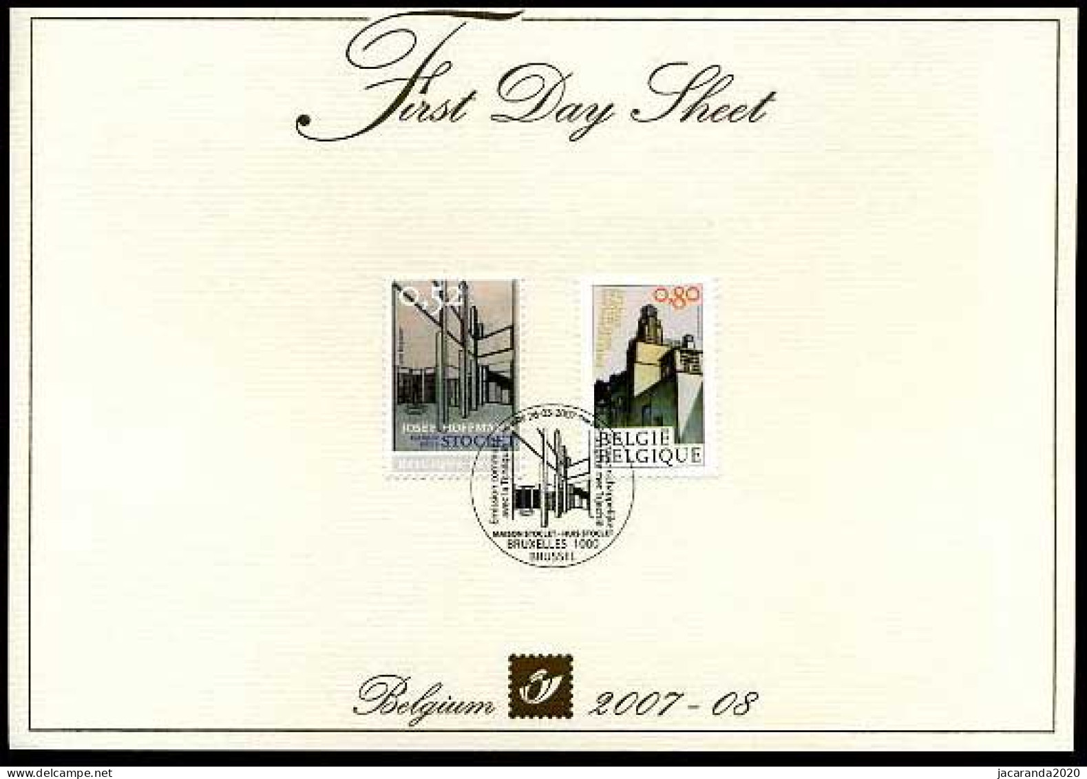 3629/30 - FDS - Stoclet Huis - 1999-2010