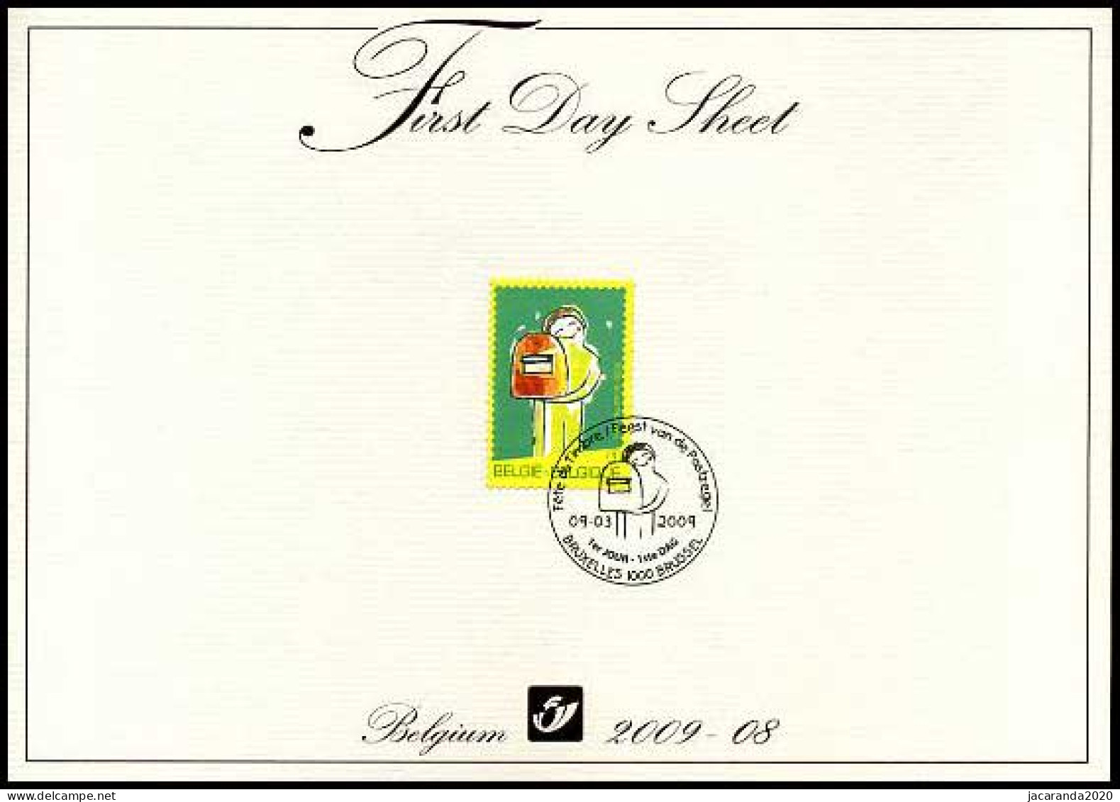 3886 - FDS - Feest Van De Postzegel - 1999-2010
