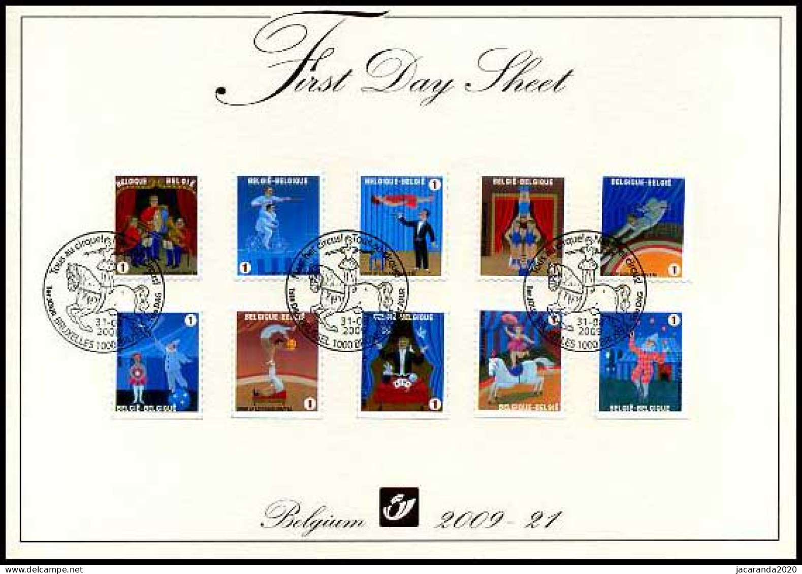 3929/38 - FDS - Het Circus - 1999-2010