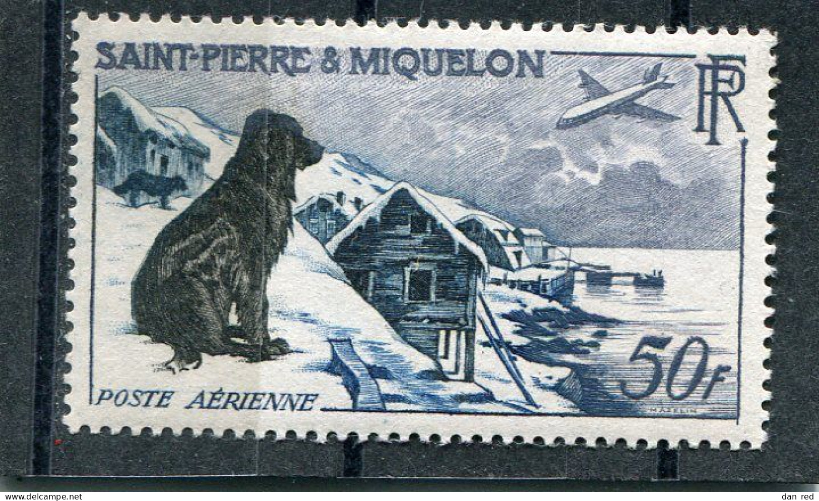 SAINT-PIERRE ET MIQUELON N° 24 * PA (Y&T) (Neuf Charnière) - Unused Stamps