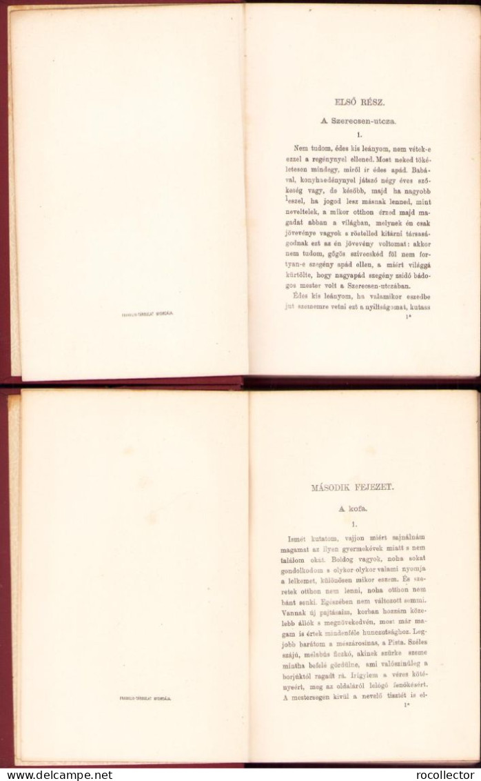 Ki A Ghettóból Irta Kóbor Tamás, I+II Kotet, 1911 C2113 - Old Books