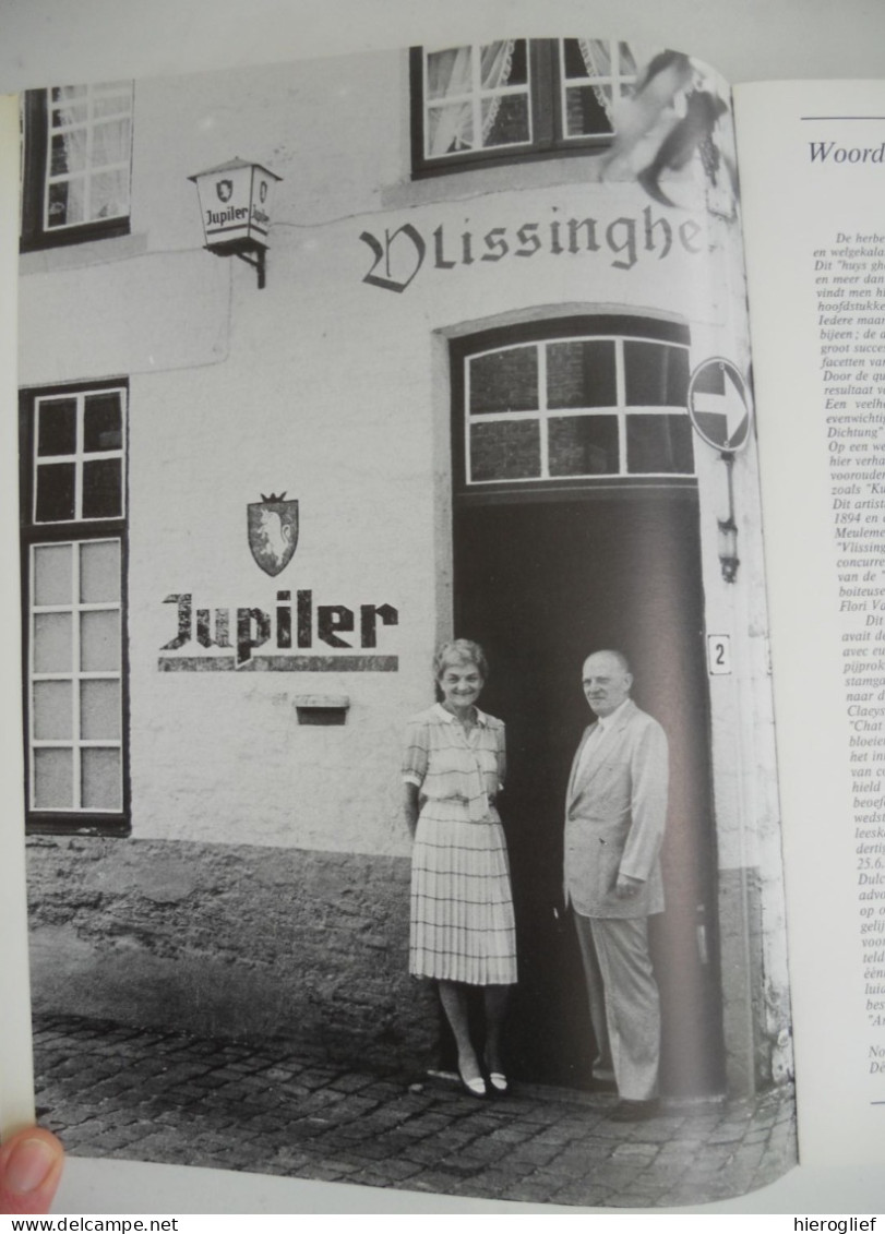 Café Vlissinghe - Een Eeuwenoude Brugse Herberg 1515-1985 Door Eduard Trigs Brugge Kwartier Sint-Anna Wijk Heemkunde - Geschichte