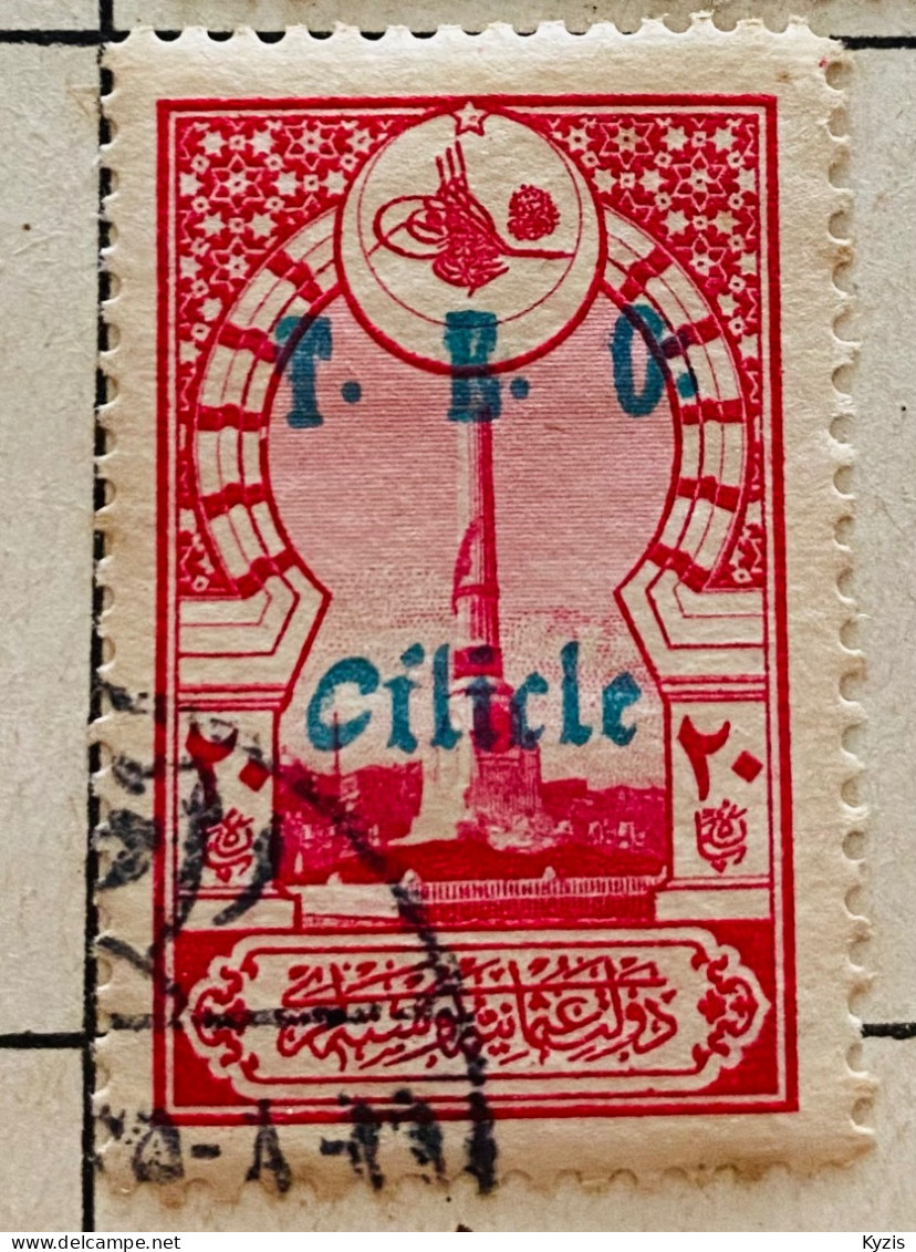 CILICIE - 1919 - VARIÉTÉ - BELLE COULEUR - Usati