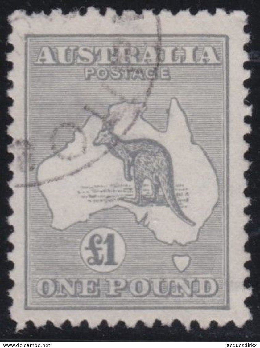 Australia    .   SG    .   75  (2 Scans)   .    1923/24          .   O      .     Cancelled - Gebruikt