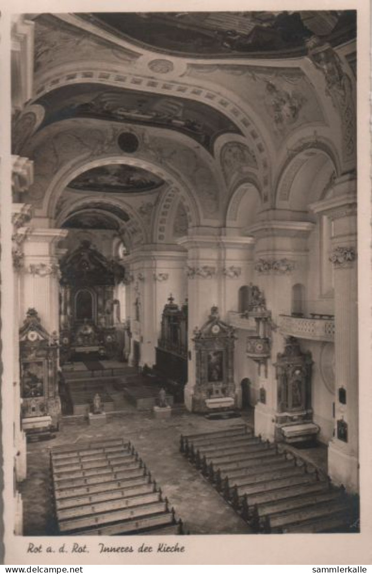 55010 - Rot An Der Rot - Inneres Der Kirche - Ca. 1950 - Biberach