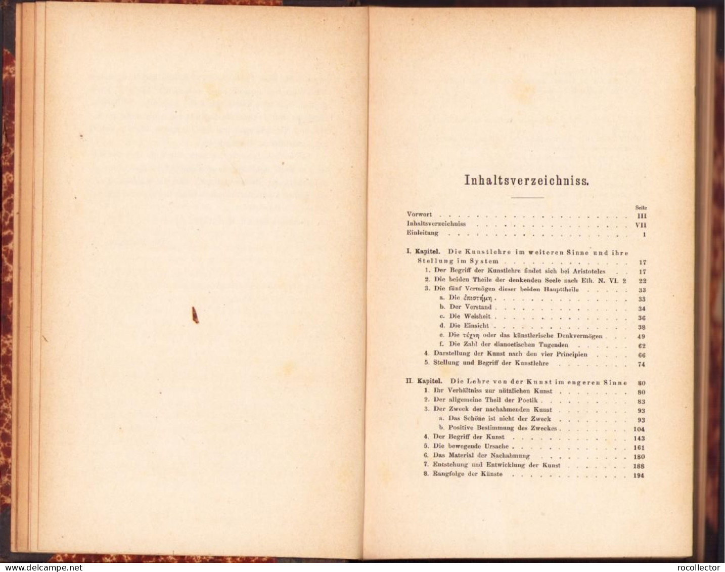 Die Kunstlehre Des Aristoteles Von A. Döring, 1876 C1920 - Libros Antiguos Y De Colección