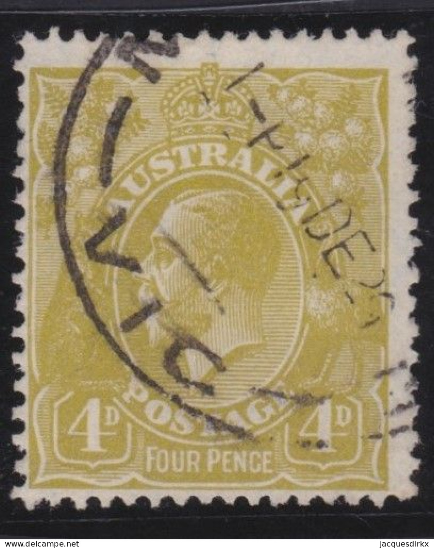 Australia    .   SG    .    102    .    1926/30          .   O      .     Cancelled - Gebraucht