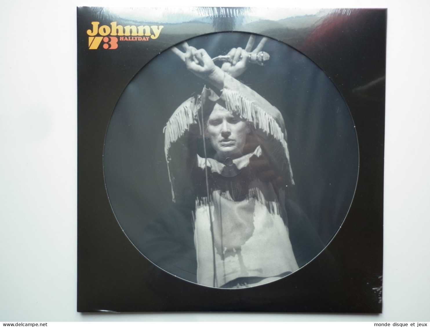 Johnny Hallyday Album 33Tours Vinyle Picture Disc Lyon Palais D'hiver 14 Avril - Andere - Franstalig