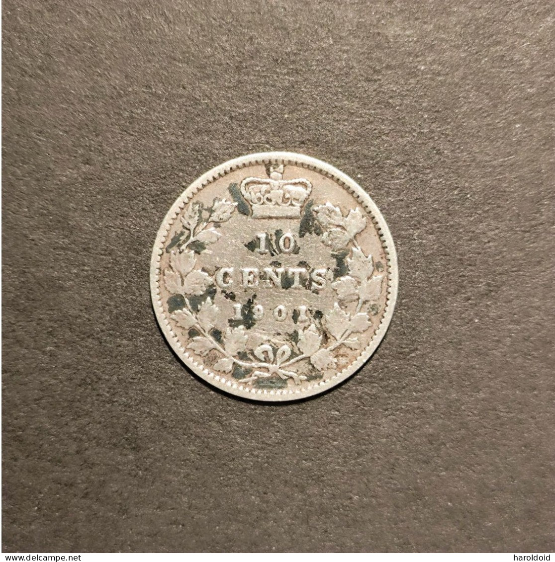 CANADA - 10 CENTS 1901 VICTORIA - Canada