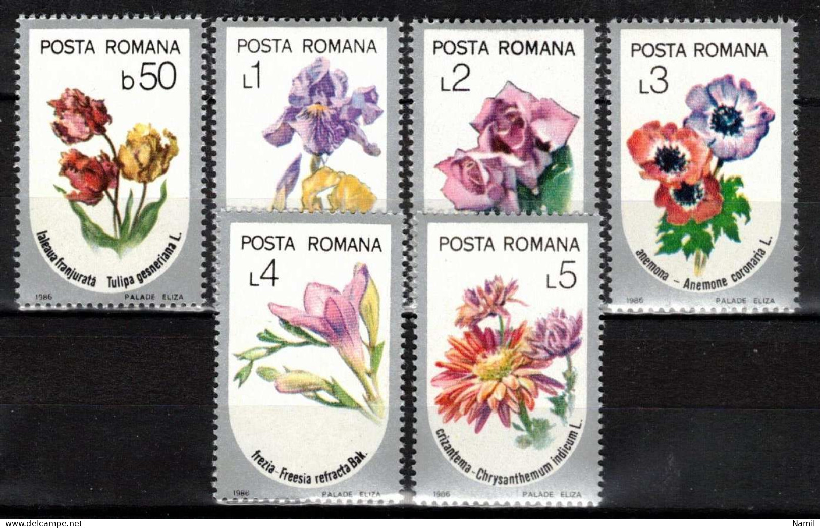 ** Roumanie 1986 Mi 4268-73 (Yv 3677-82), (MNH)** - Nuovi