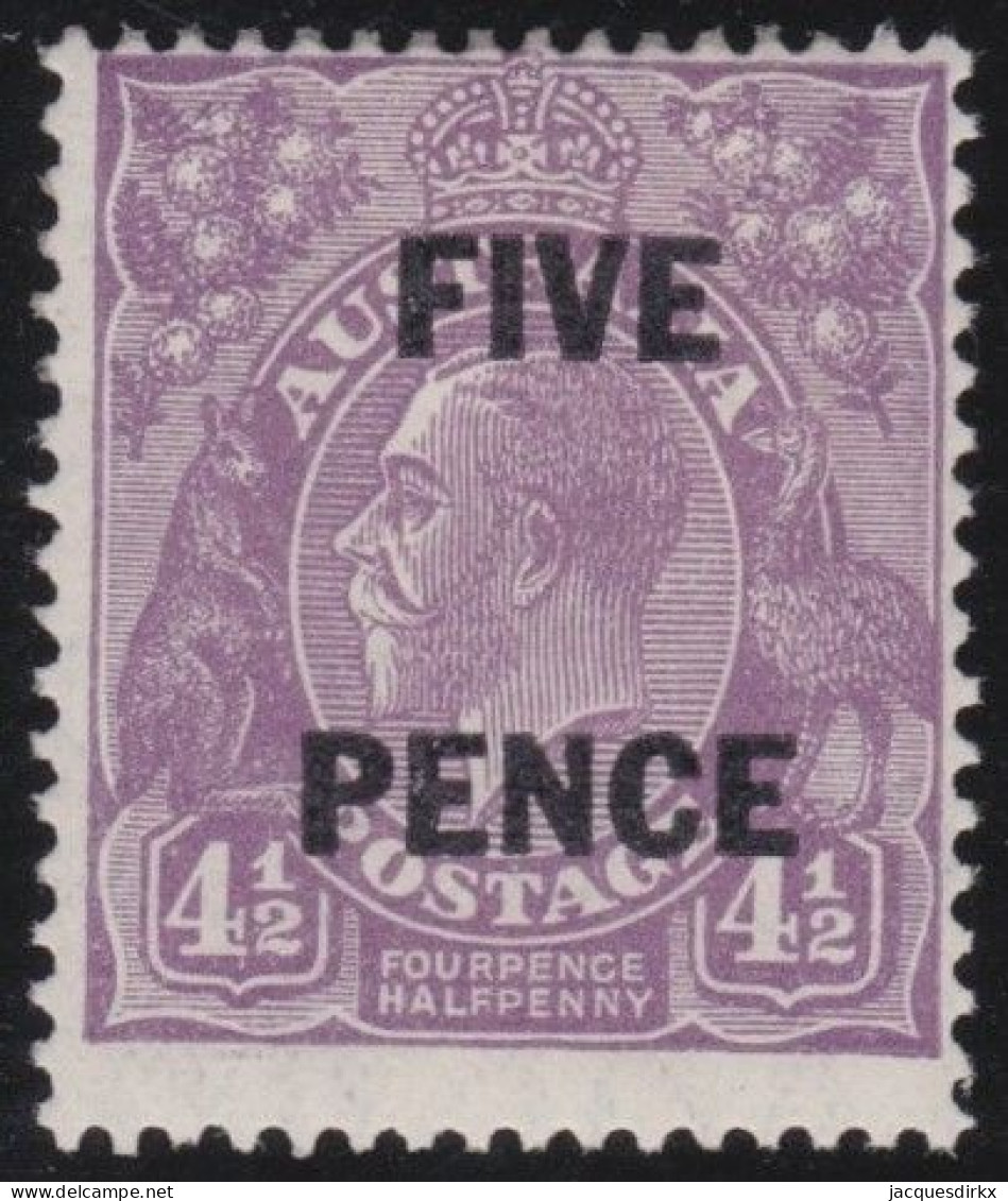 Australia    .   SG    .   120    .    1930        .   *      .     Mint-hinged - Nuevos