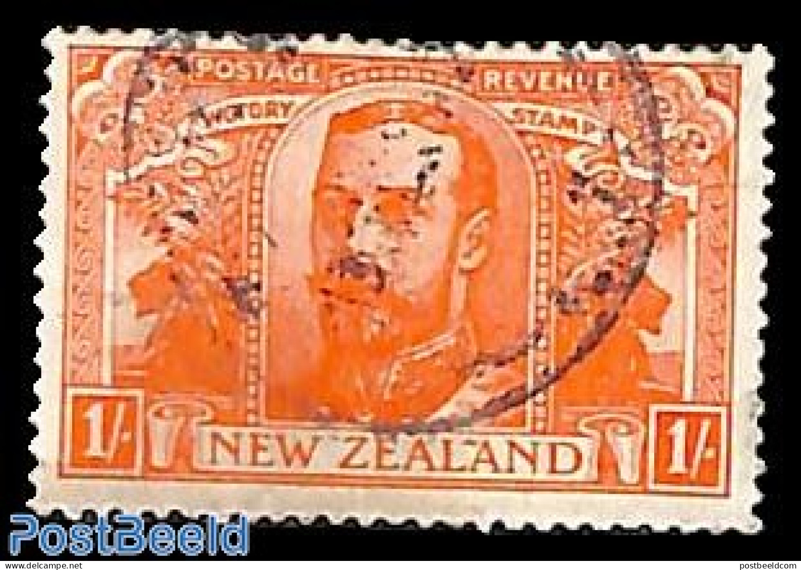 New Zealand 1920 1sh, Used, Used Or CTO - Usati