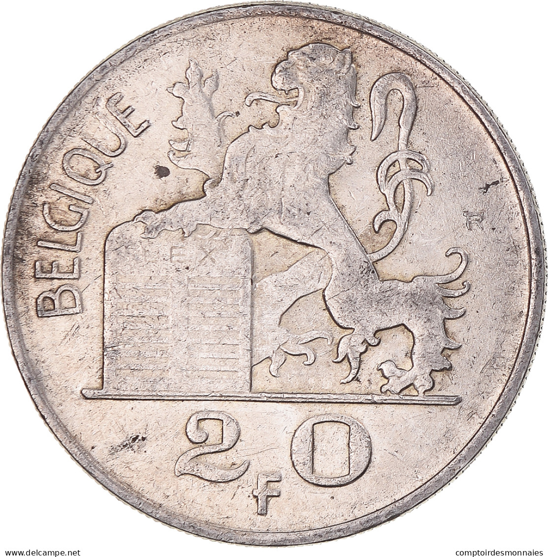 Monnaie, Belgique, Régence Prince Charles, 20 Francs, 20 Frank, 1950 - 20 Franc