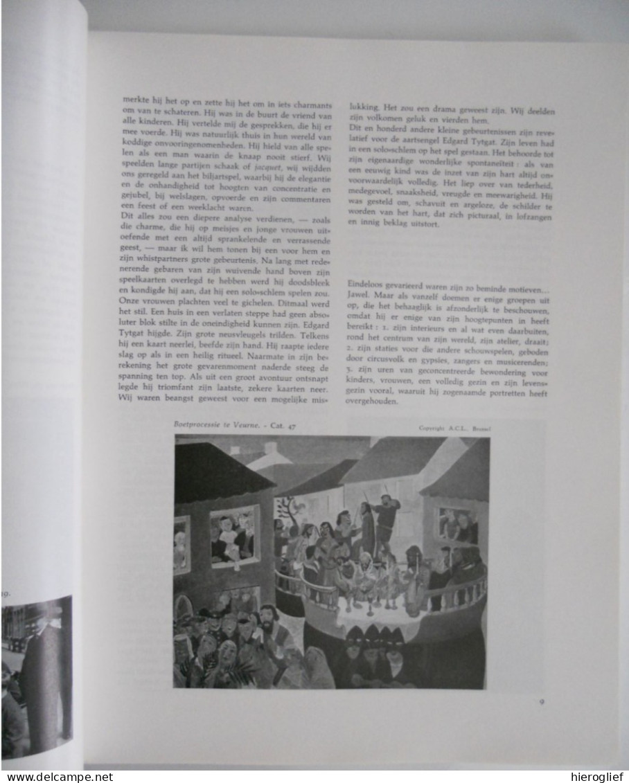 Edgard Tytgat - Themanummer 49 Tijdschrift WEST-VLAANDEREN 1960 Brussel Sint-lambrechts-woluwe Expressionisme Grafiek - Histoire