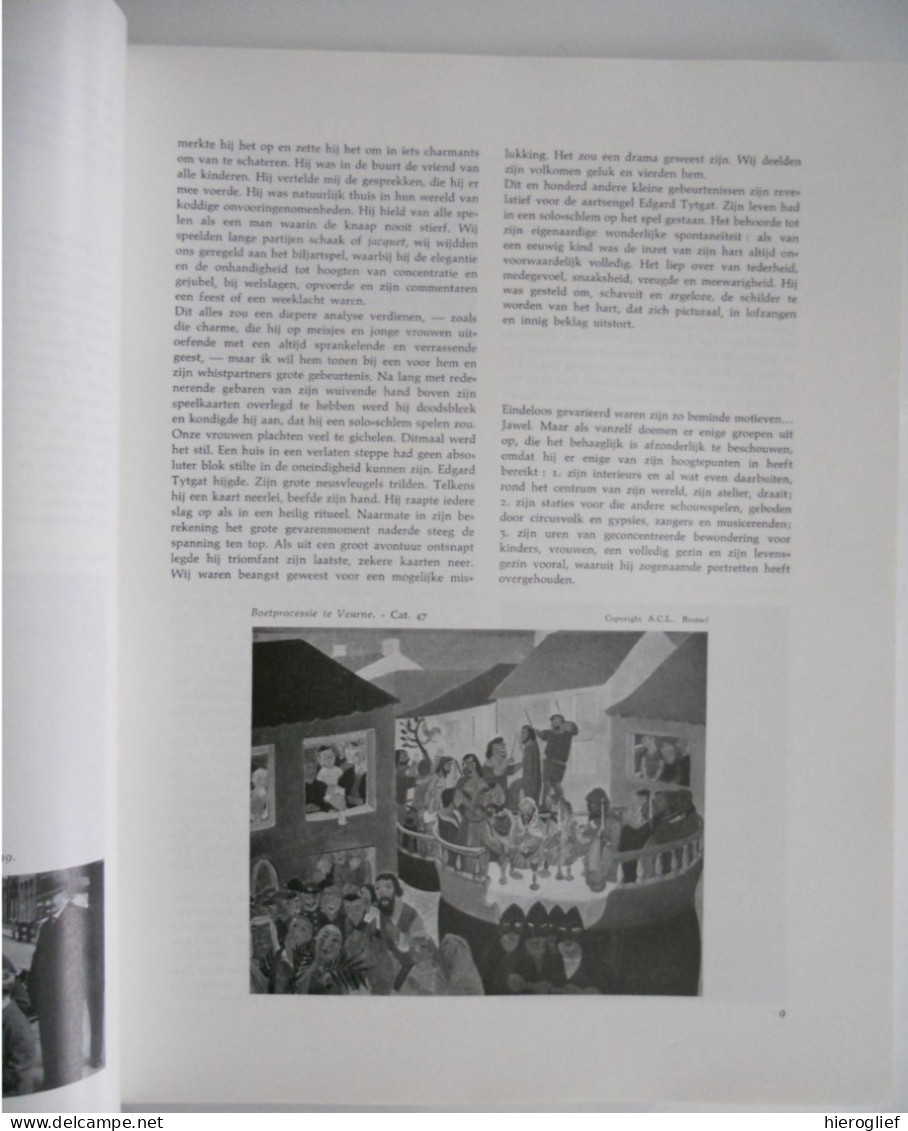 Edgard Tytgat - Themanummer 49 Tijdschrift WEST-VLAANDEREN 1960 Brussel Sint-lambrechts-woluwe Expressionisme Grafiek - Historia