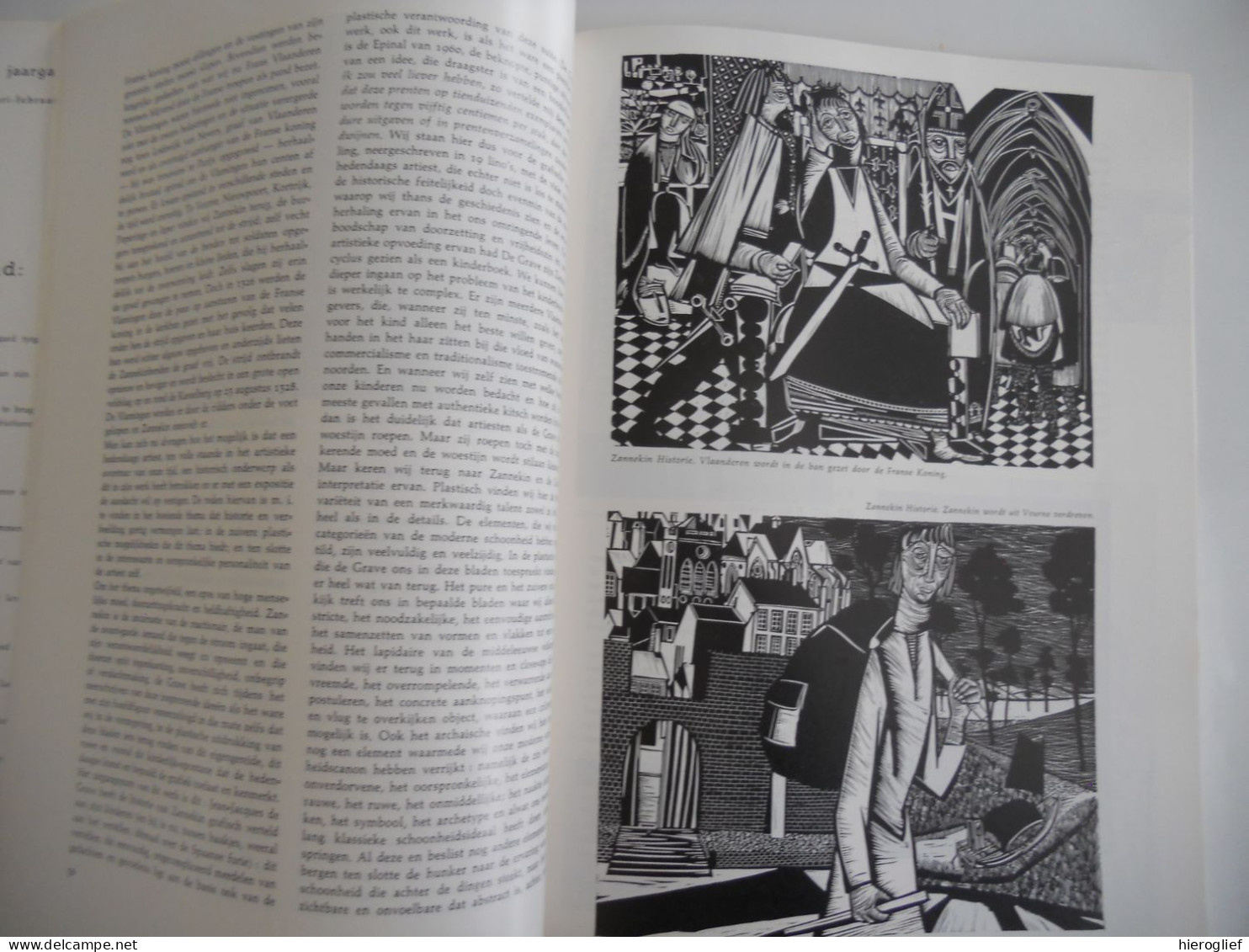 Edgard Tytgat - Themanummer 49 Tijdschrift WEST-VLAANDEREN 1960 Brussel Sint-lambrechts-woluwe Expressionisme Grafiek - Storia