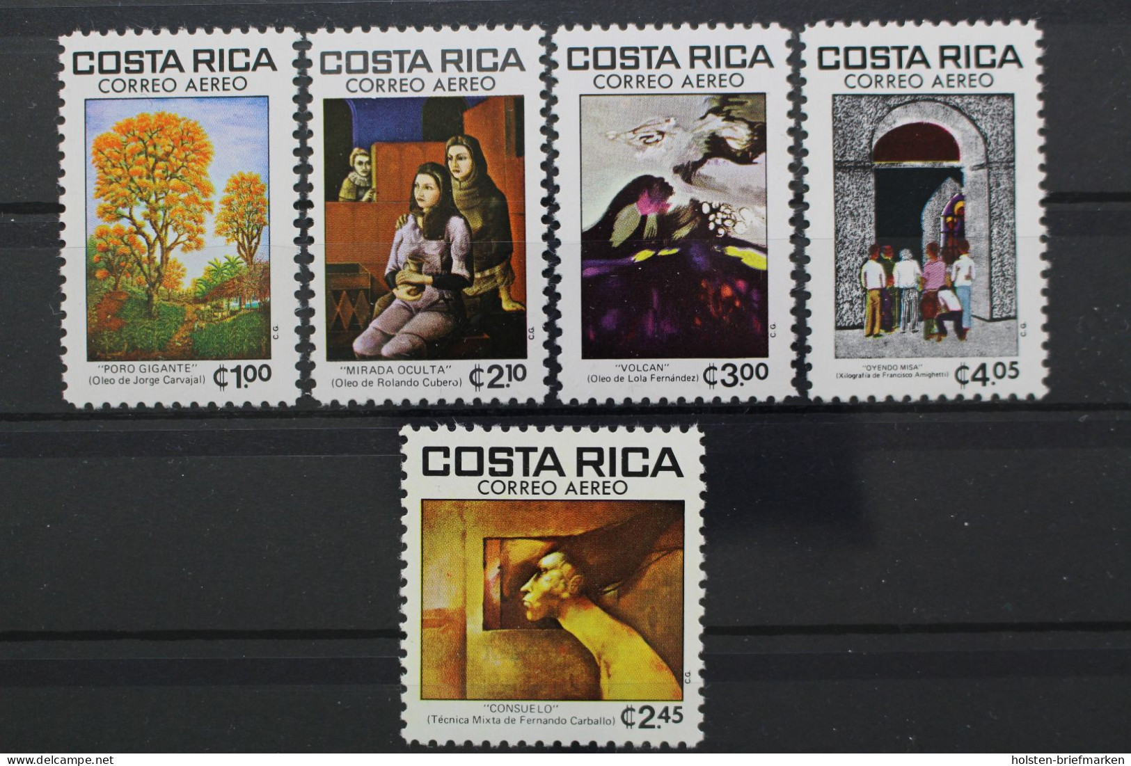 Costa Rica, MiNr. 1086-1090, Postfrisch - Costa Rica