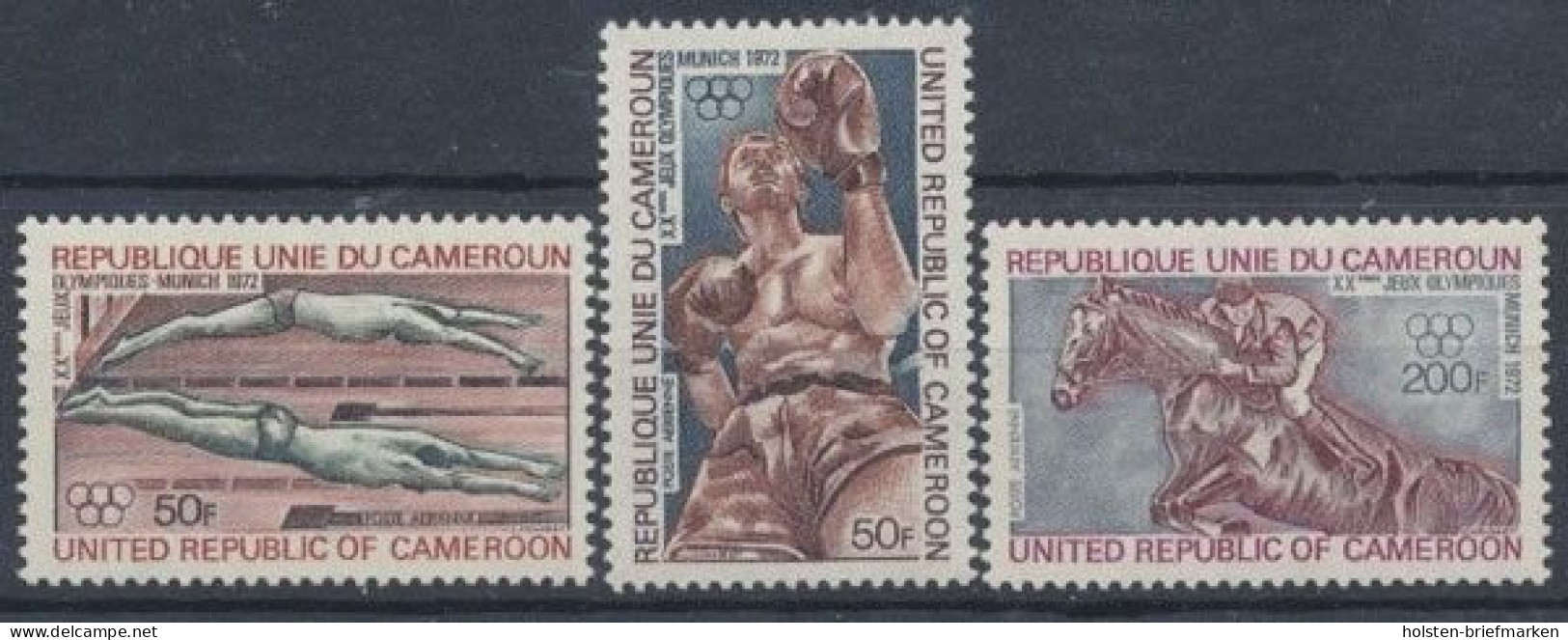 Kamerun, MiNr. 700-702, Postfrisch - Kamerun (1960-...)