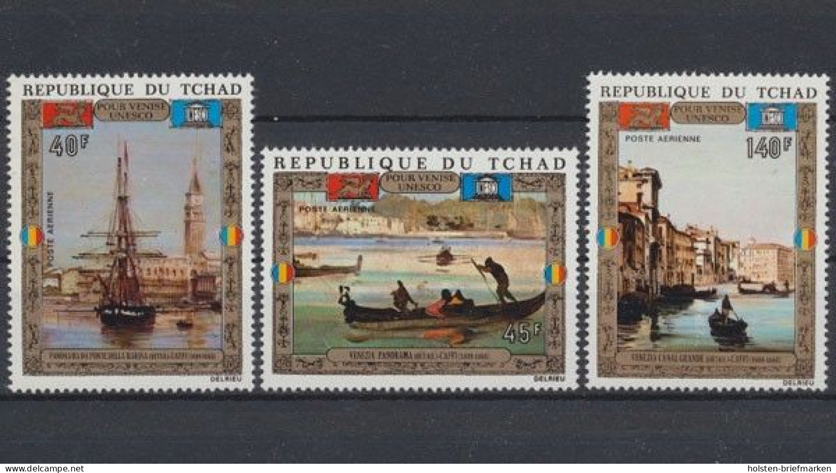 Tschad, MiNr. 515-517, Postfrisch - Chad (1960-...)