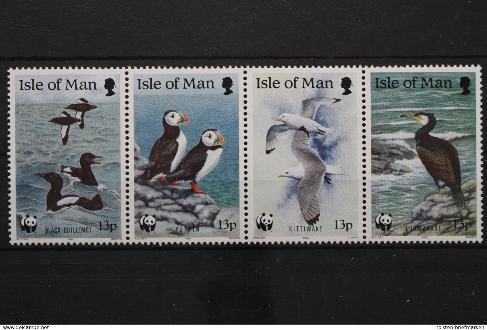 Insel Man, MiNr. 408-411, Viererstreifen, Postfrisch - Isola Di Man