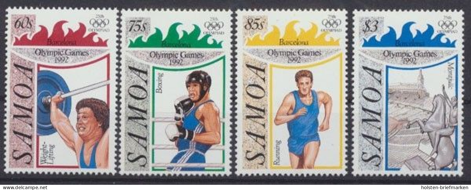 Samoa, MiNr. 738-741, Postfrisch - Samoa (Staat)