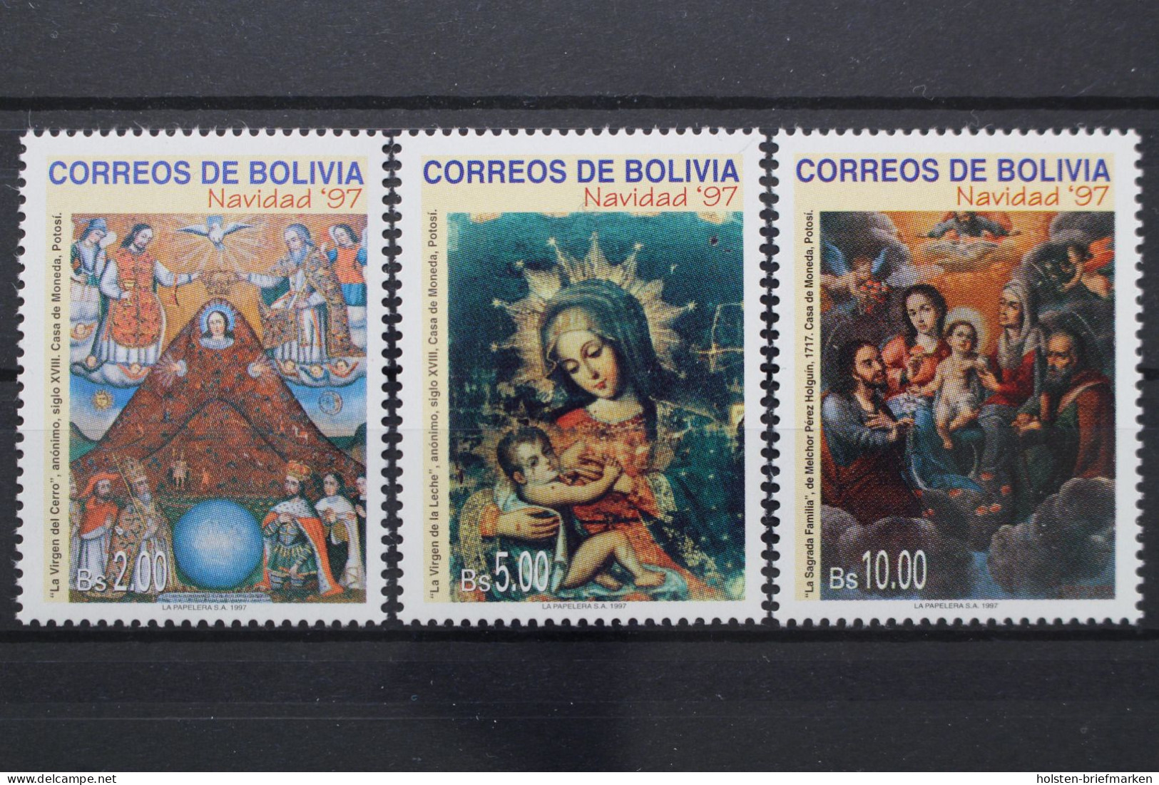 Bolivien, MiNr. 1359-1361, Postfrisch - Bolivie