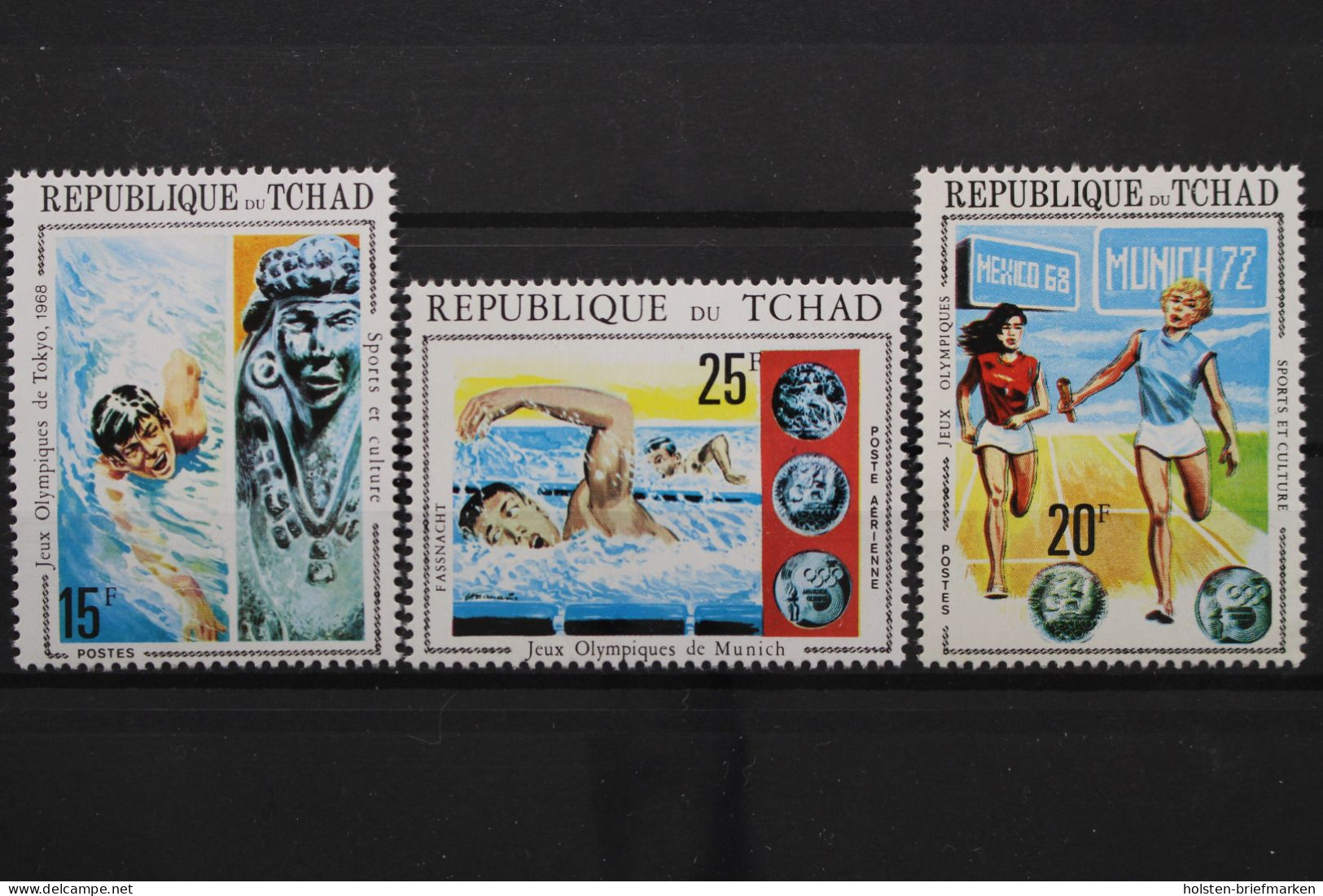 Tschad, MiNr. 379-381, Postfrisch - Chad (1960-...)