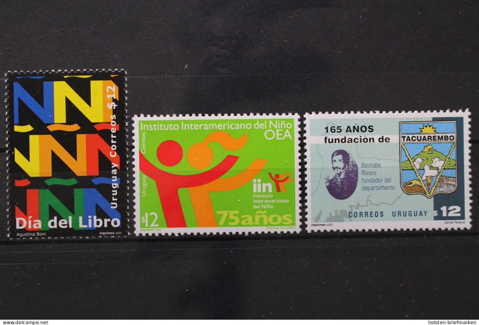 Uruguay, MiNr. 2661, 2662 + 2663, Postfrisch - Uruguay