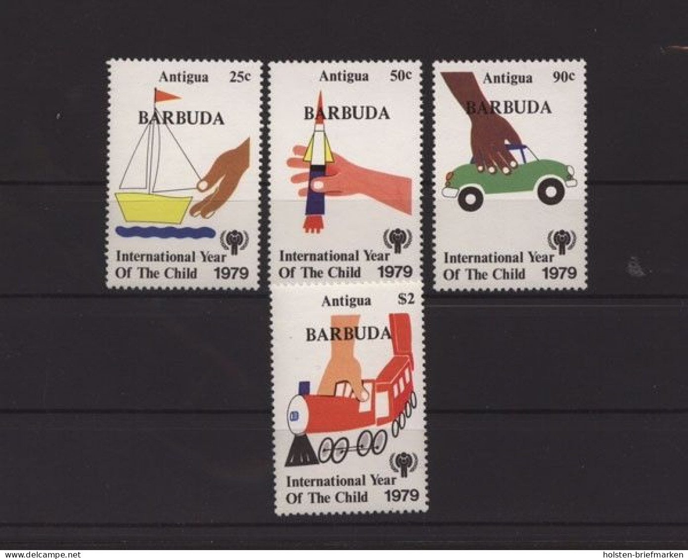 Antigua Und Barbuda - Barbuda, MiNr. 450-453, Postfrisch - Antigua Et Barbuda (1981-...)