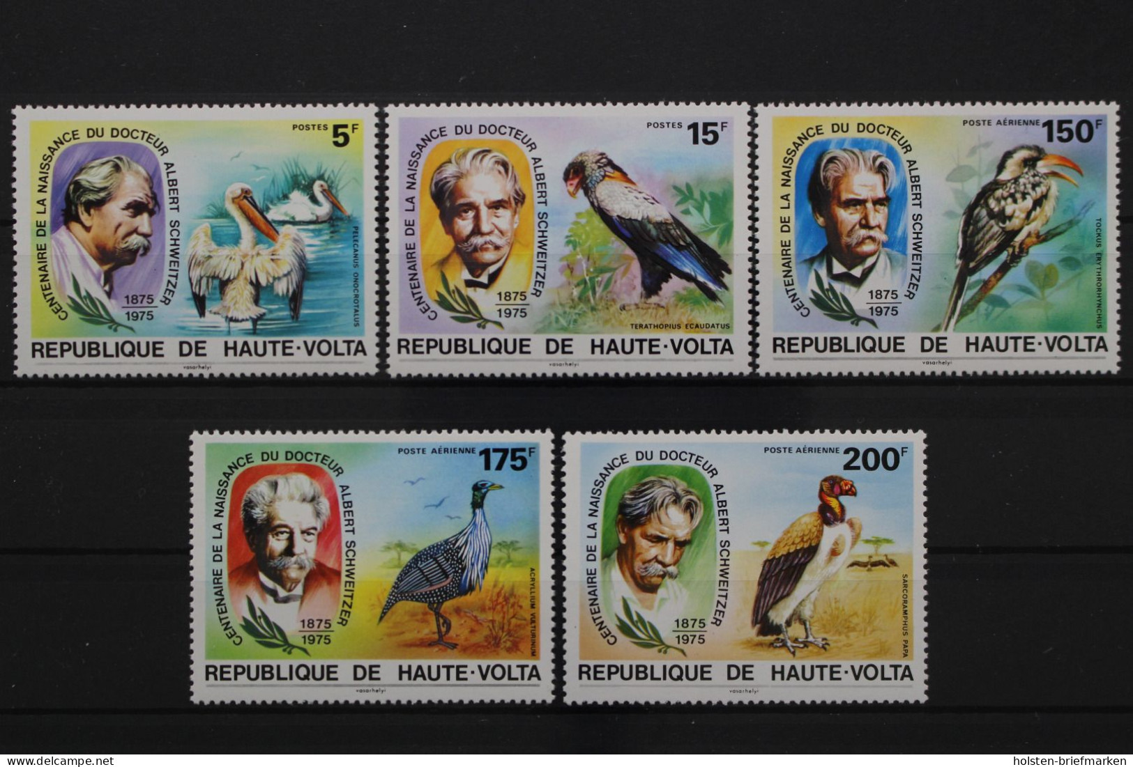 Obervolta, MiNr. 575-579, Postfrisch - Burkina Faso (1984-...)