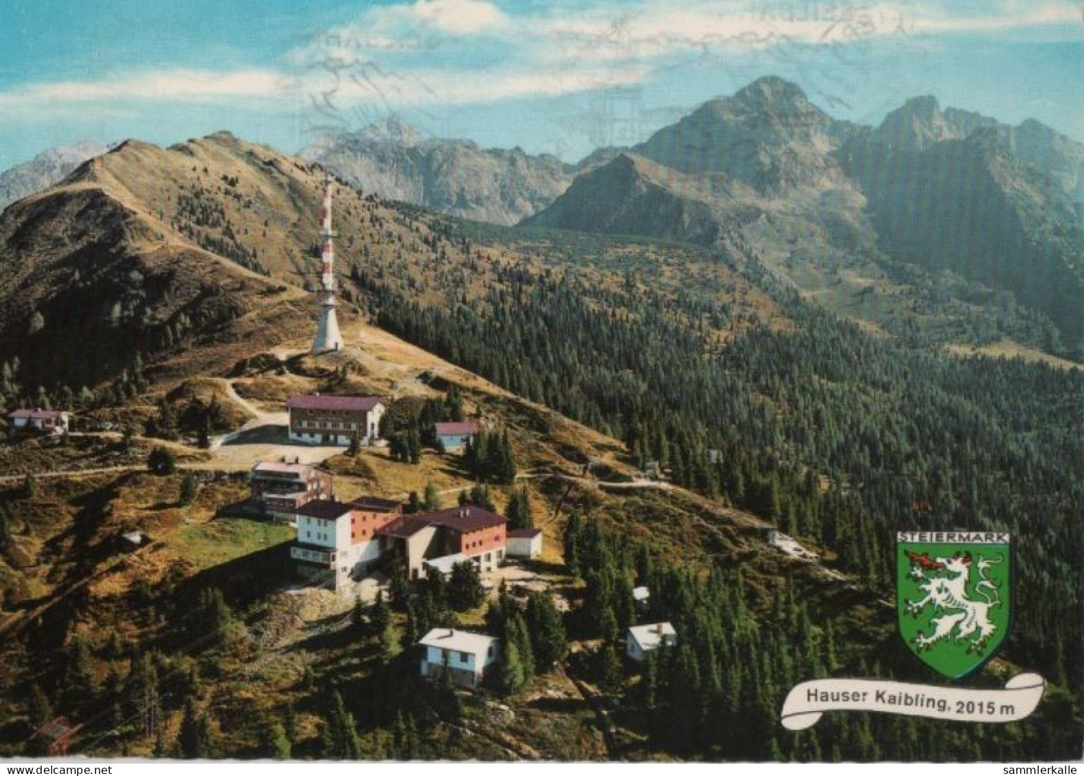 66181 - Österreich - Haus - Seilbahn - Berggasthof Auf Dem Hauser - 1980 - Haus Im Ennstal