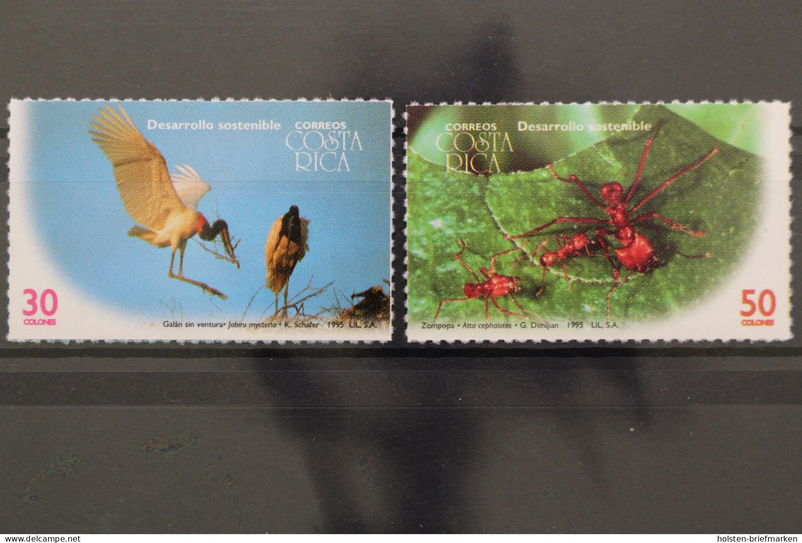 Costa Rica, MiNr. 1451 + 1454, Postfrisch - Costa Rica