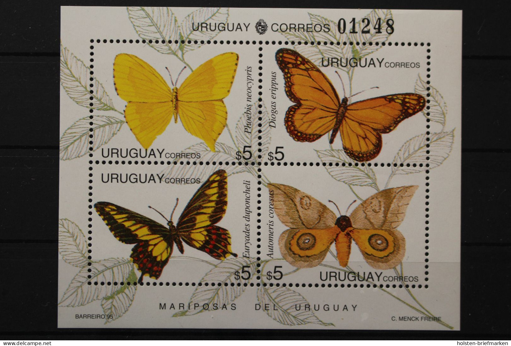 Uruguay, MiNr. Block 67, Postfrisch - Uruguay