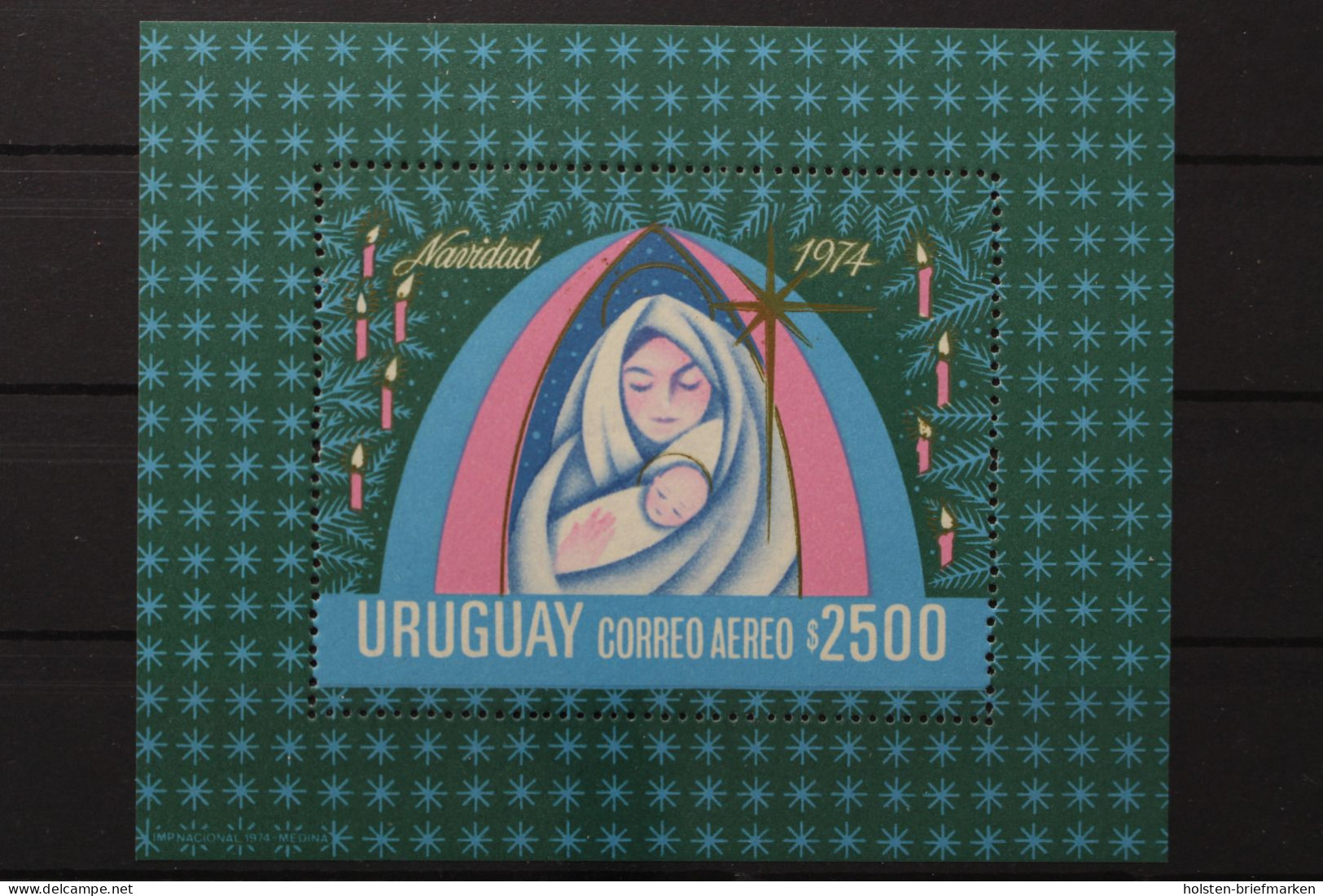 Uruguay, MiNr. Block 22, Postfrisch - Uruguay