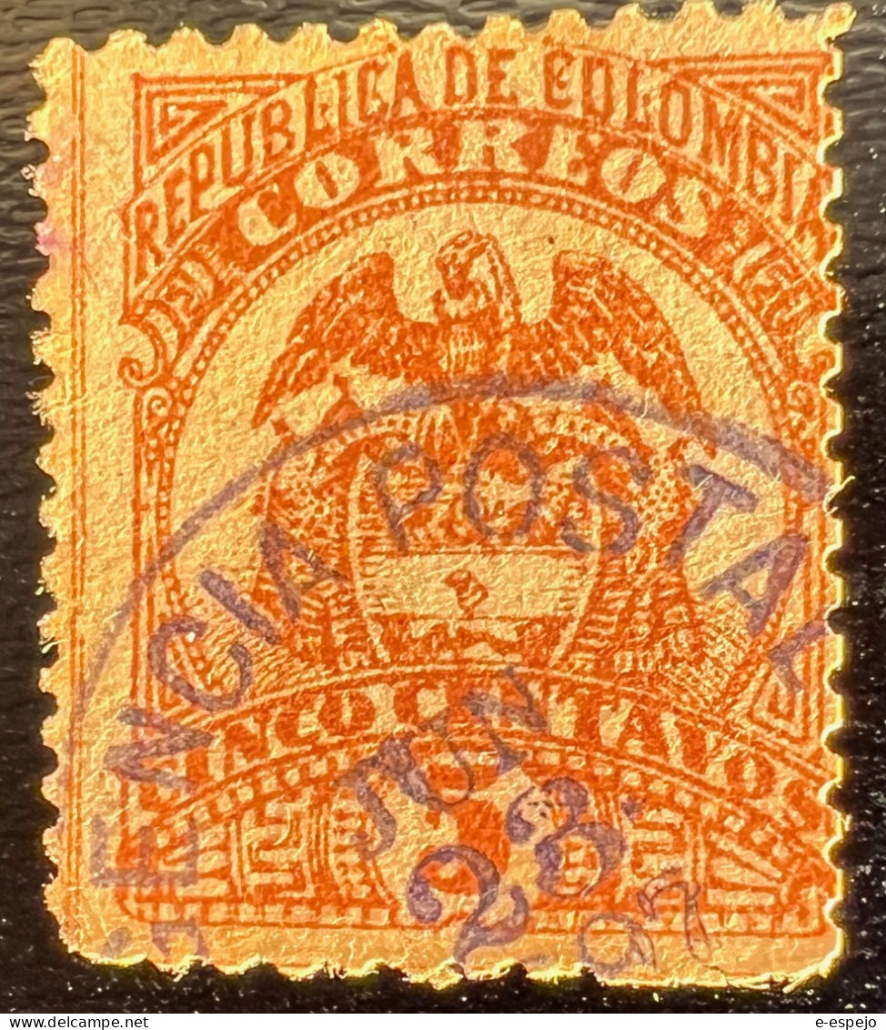 Kolumbien 1897: 1892-1899 Regular Issue Mi:CO 120a - Colombia