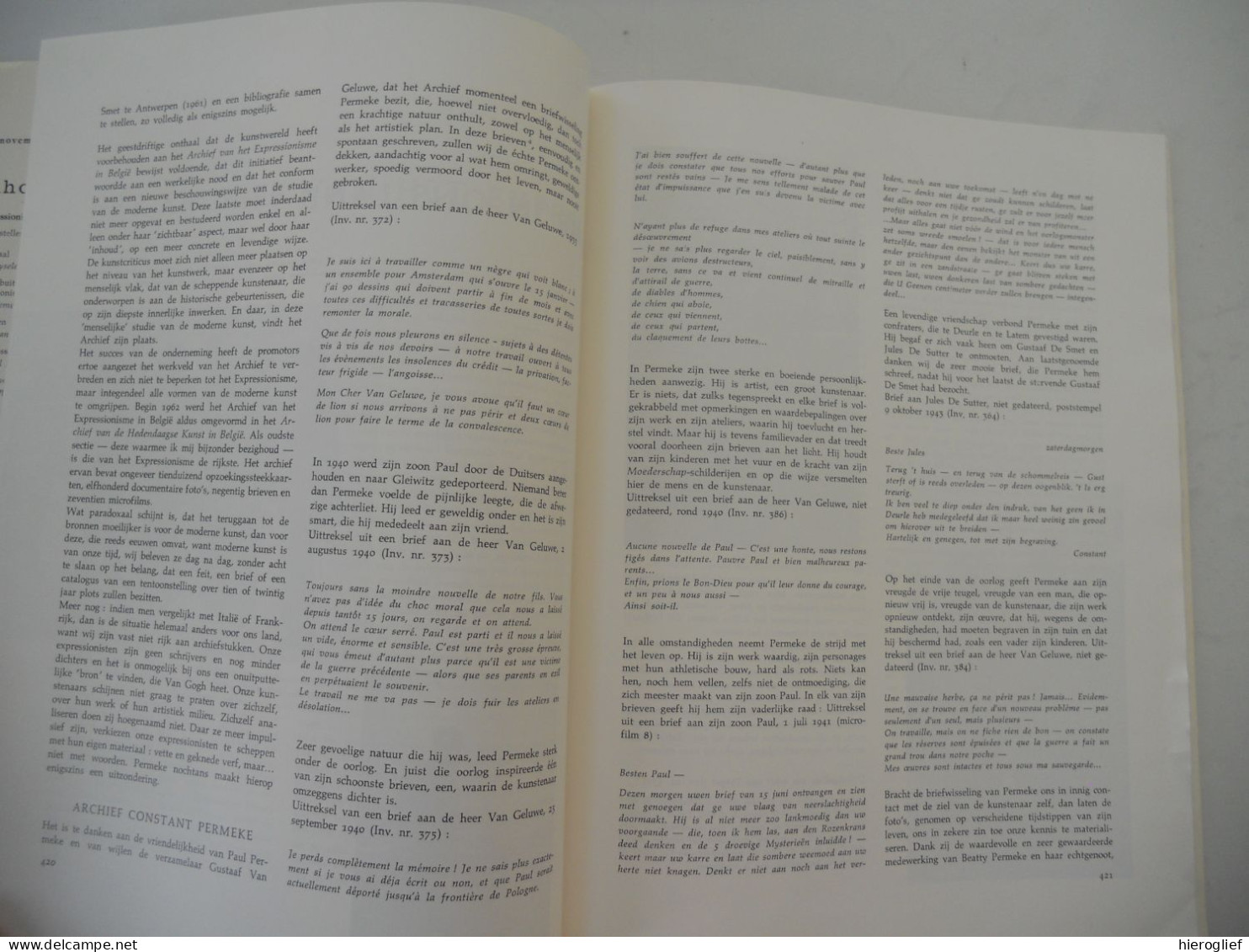 EXPRESSIONISME - Themanummer 66 Tijdschrift WEST-VLAANDEREN 1962 Literair Artistiek Schilderkunst Sint-martens-latem - History