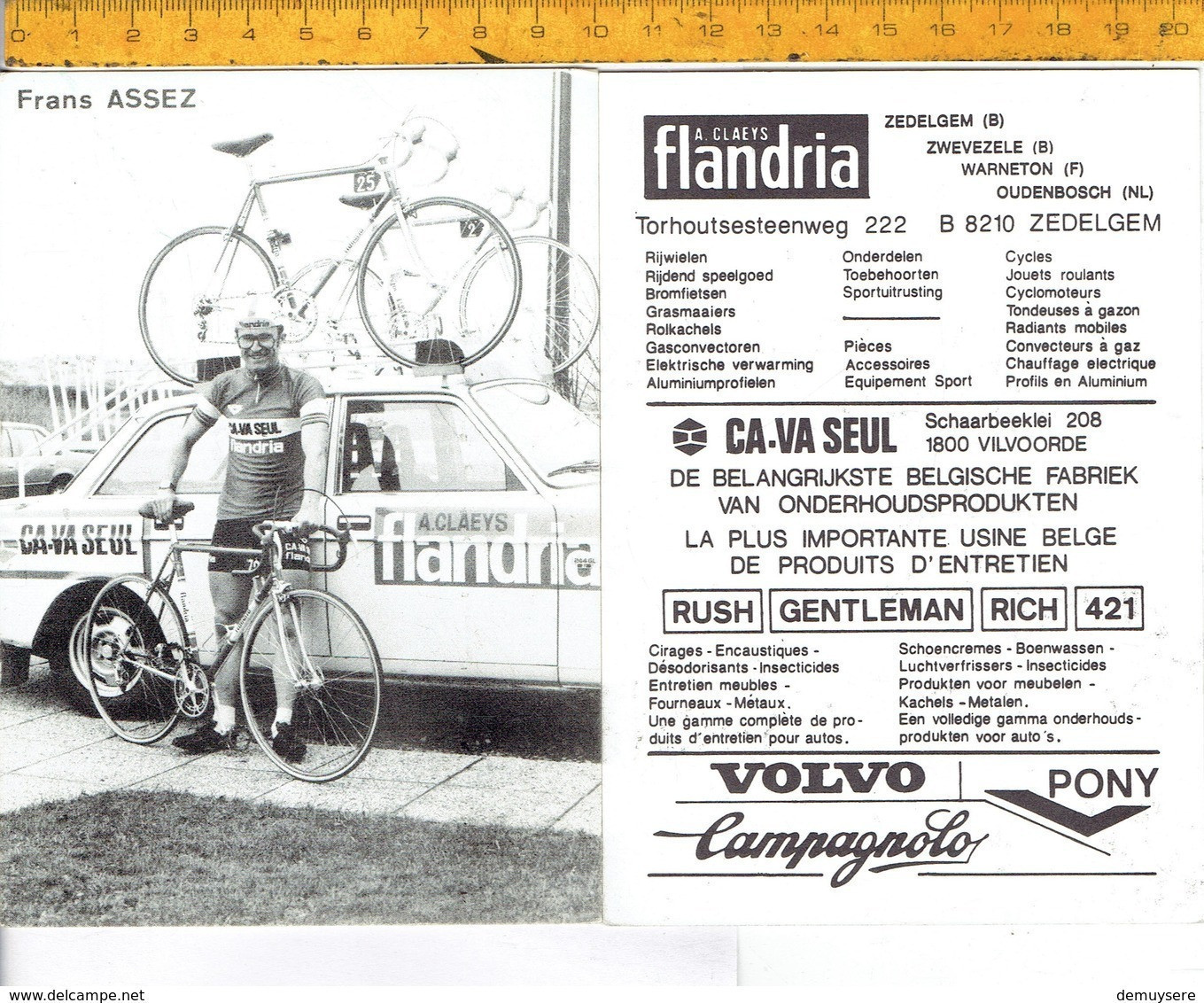 659 - CYCLISME - WIELRENNEN - FRANS ASSEZ - Cyclisme