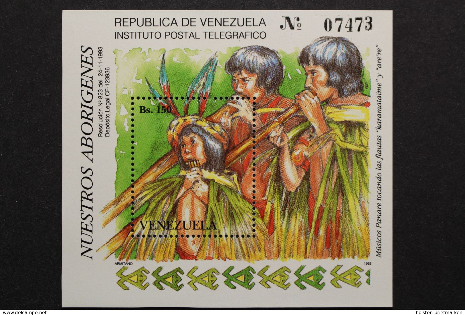 Venezuela, MiNr. Block 43, Postfrisch - Venezuela