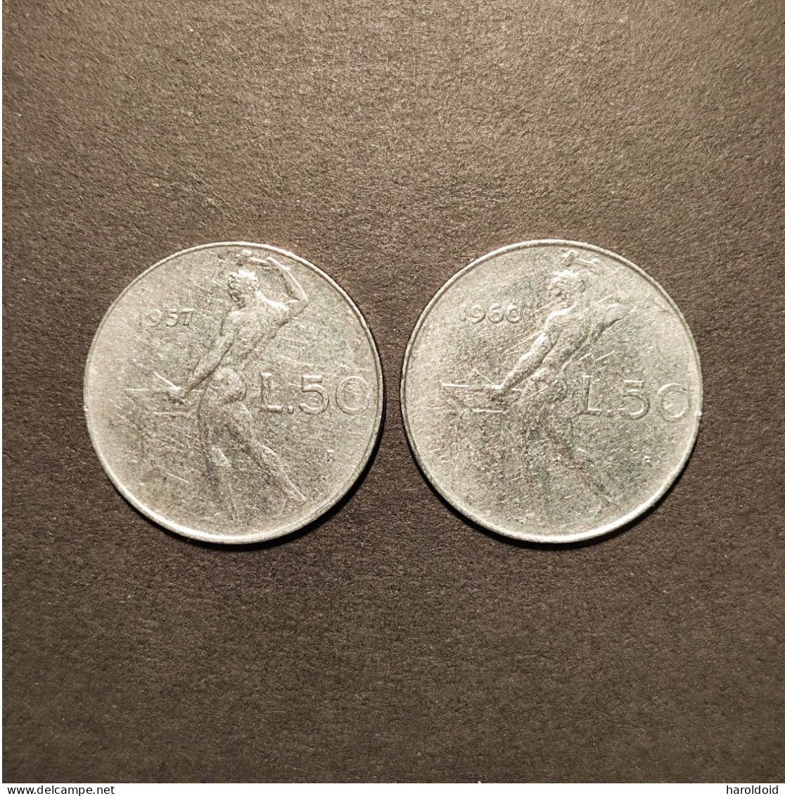 ITALIE - 50 LIRE 1957 1960 - 50 Lire