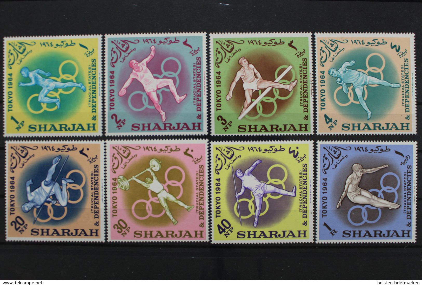 Sharjah, MiNr. 61-68, Postfrisch - Sonstige & Ohne Zuordnung