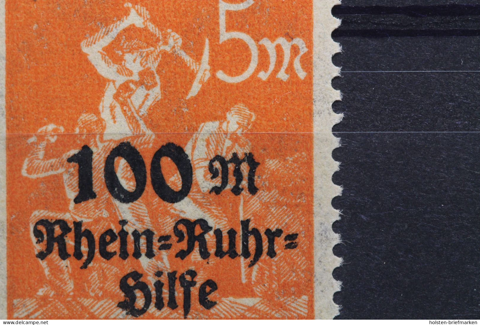 Deutsches Reich, MiNr. 258 PLF VIII, Postfrisch, Geprüft Infla - Variétés & Curiosités