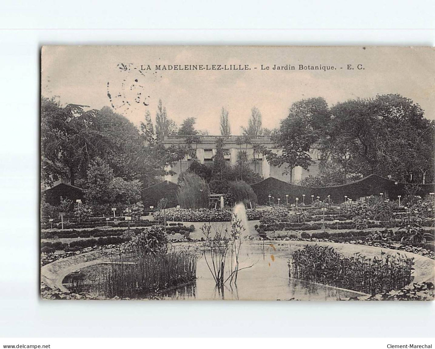 LA MADELEINE LEZ LILLE : Le Jardin Botanique - état - La Madeleine