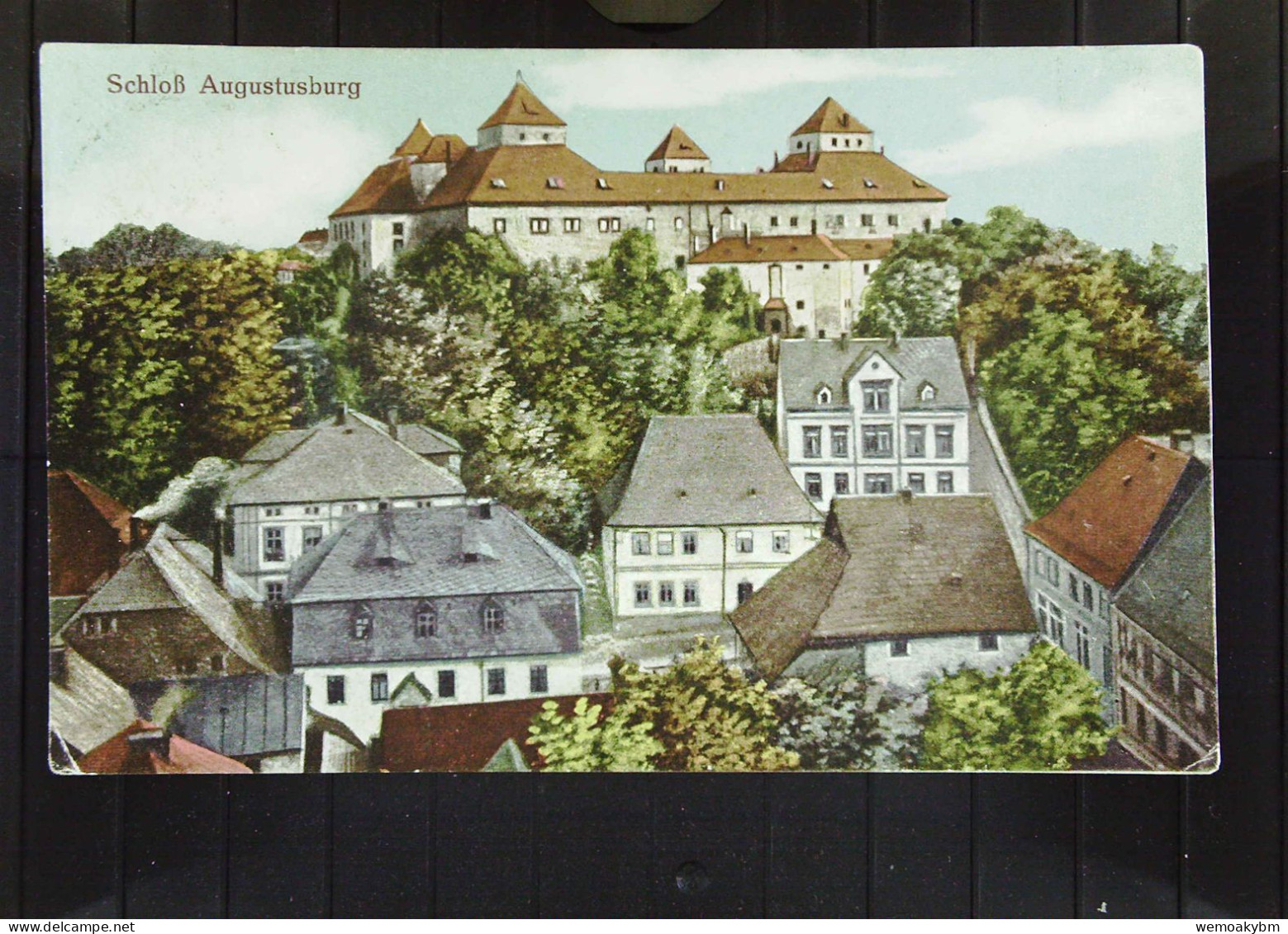 DR: Ansichtskarte Von Schloß Augustusburg - BM Abgelöst Um 1920 - Augustusburg