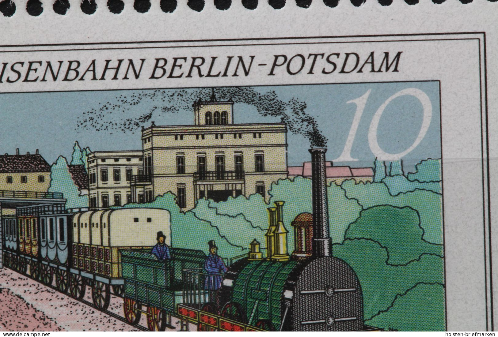 Berlin, MiNr. 822 PF II, Viererblock, Postfrisch - Errors & Oddities