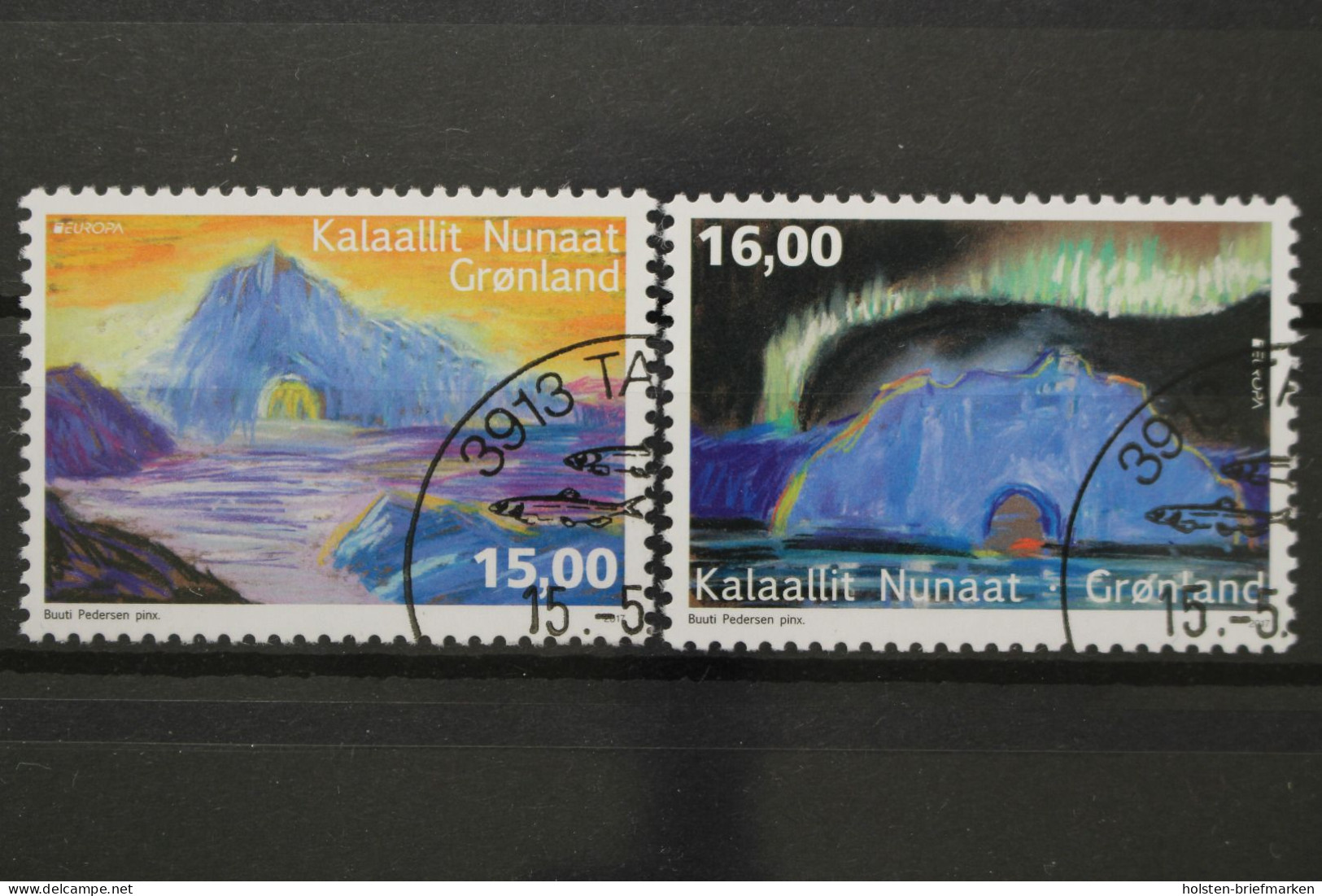 Grönland, MiNr. 752-753, Gestempelt - Sonstige & Ohne Zuordnung