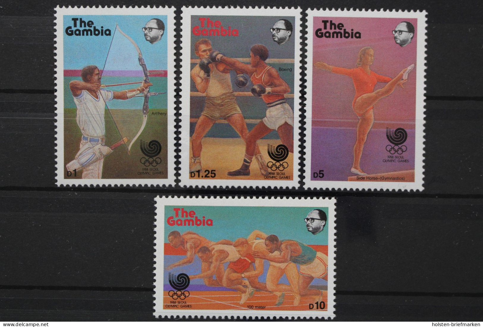 Gambia, MiNr. 758-761, Postfrisch - Gambie (1965-...)